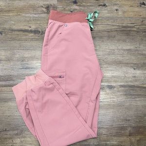 FIGS Mauve joggers small